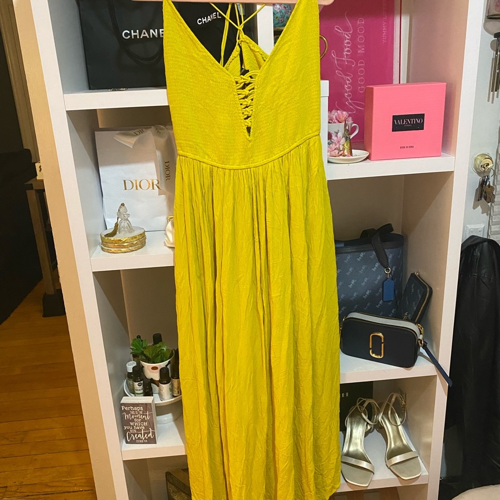 Maxi sundress with matching kimono